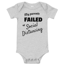 Load image into Gallery viewer, Social Distancing FAIL onesie