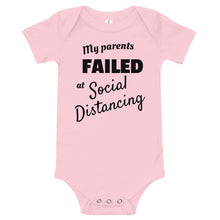 Load image into Gallery viewer, Social Distancing FAIL onesie
