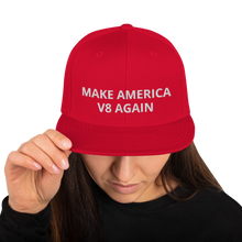 Load image into Gallery viewer, Make America V8 Again snapback hat