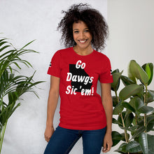 Load image into Gallery viewer, Go Dawgs Sic 'em! Short-Sleeve Unisex T-Shirt