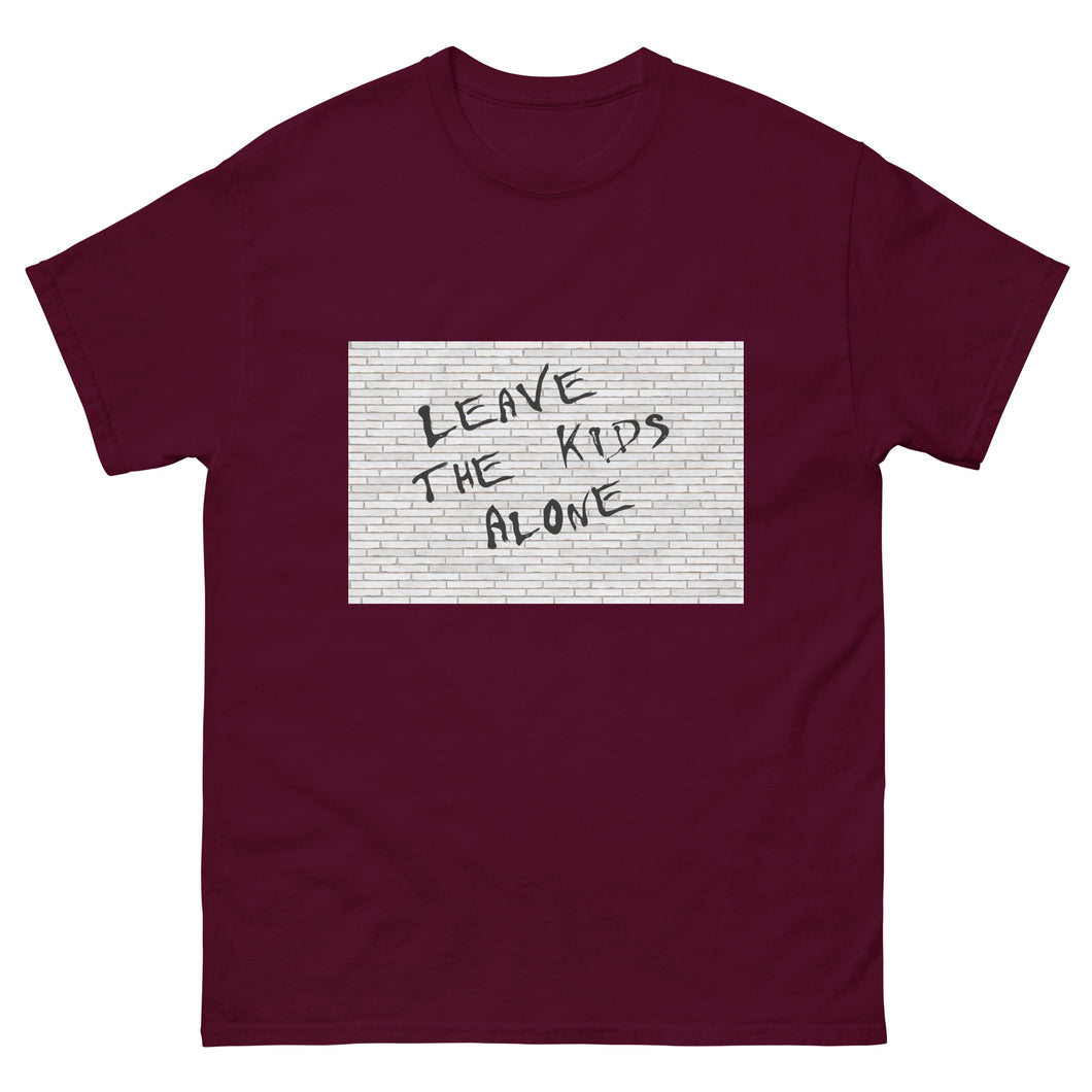 Leave the Kids Alone classic tee