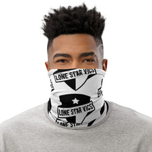 Load image into Gallery viewer, B/W Lone Star Vics Neck Gaiter
