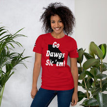 Load image into Gallery viewer, Go Dawgs Sic &#39;em! Short-Sleeve Unisex T-Shirt
